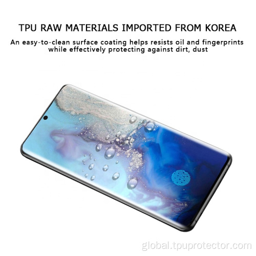 TPU Screen Protector for Samsung Hydrogel Soft Screen Protector For Samsung Galaxy S20Plus Factory